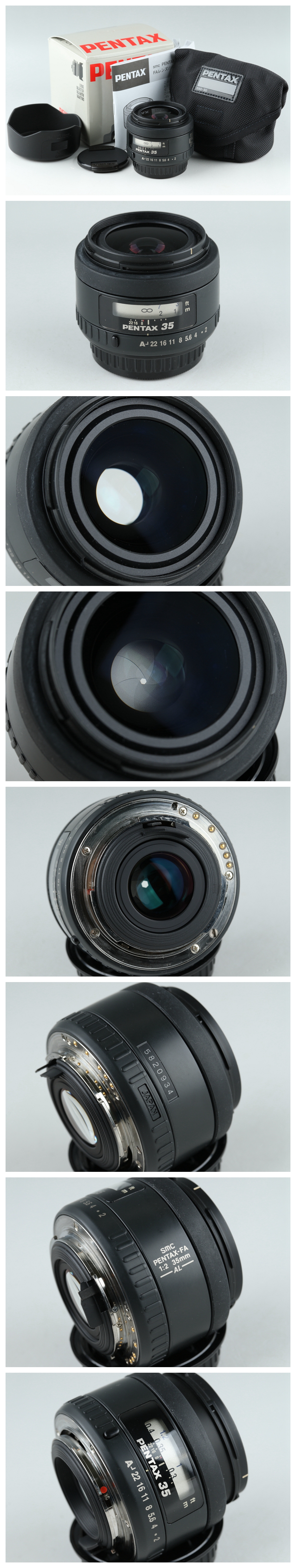 高品質爆買い ヤフオク! SMC Pentax-FA 35mm F/2 AL Lens for Pentax K W... - 低価高品質